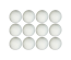 2" White Cannon Balls (12pc Set)  + $111.00 