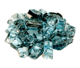 Grand Canyon 1/2-inch Adriatic Topaz Reflective Glass - 10 lb Bag