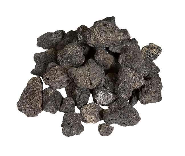 Grand Canyon Black Lava Rock - 10 lb Bag