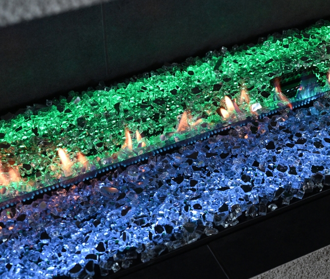 Grand Canyon Bedrock II Ventless Linear Drop-In Burner & Case