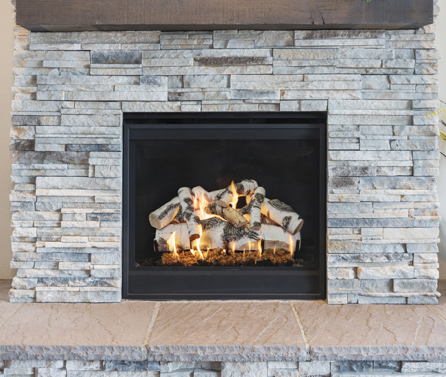 Grand Canyon Quaking Aspen See-Thru Gas Logs