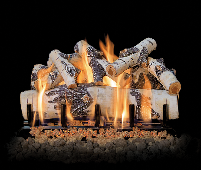 Grand Canyon Quaking Aspen See-Thru Gas Logs