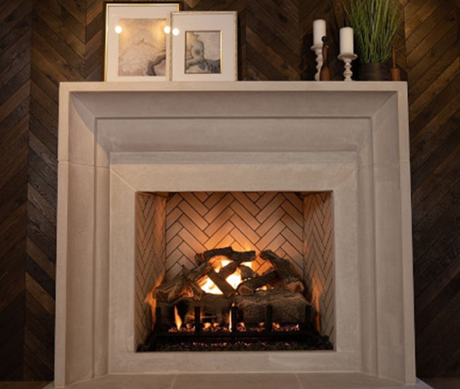 Grand Canyon Arizona Weathered Oak Jumbo Slim Gas Logs