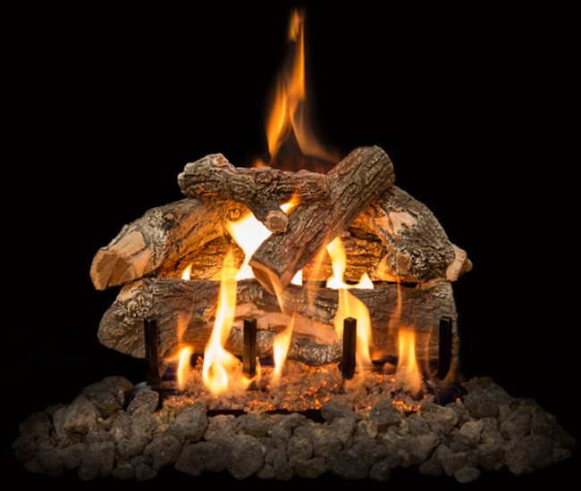 Grand Canyon Arizona Weathered Oak Outdoor Gas Log Set