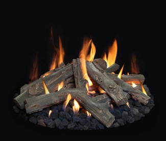 Grand Canyon Western Driftwood Firepit Gas Log Set  (Done3)