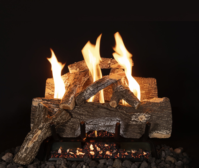 Grand Canyon Weathered Red Oak Ventless Log Set Grand Canyon Weathered Red Oak Ventless Log Set