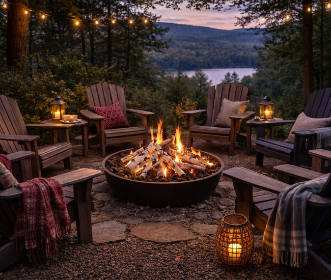 Grand Canyon Aspen Birch Firepit Gas Logs