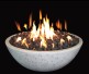 Grand Canyon 48-inch x 16-inch White Fire Bowl (Done5)