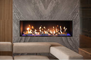 A contemporary log set from Grand Canyon Logs