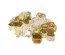 1/2-inch Amber Diamond Apollo Reflective Glass (AMBER) - 10 LB. BAG ‑ {2}  + $105.00 